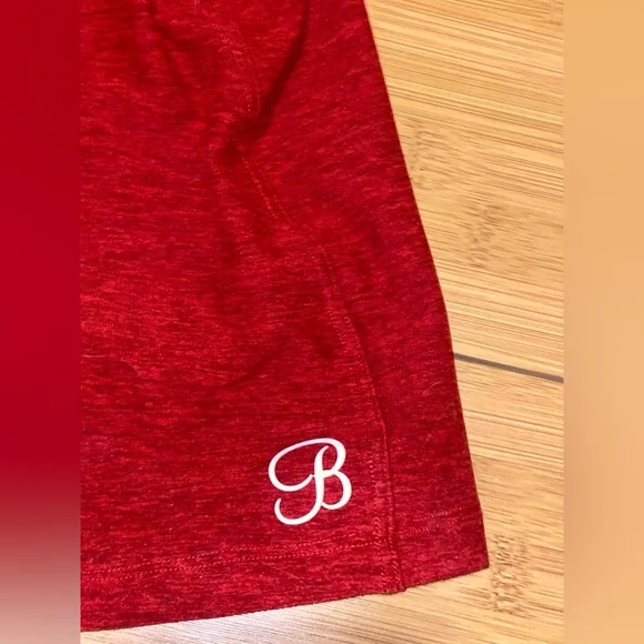 Red bombshell sportswear unitard - Picture 3 of 6